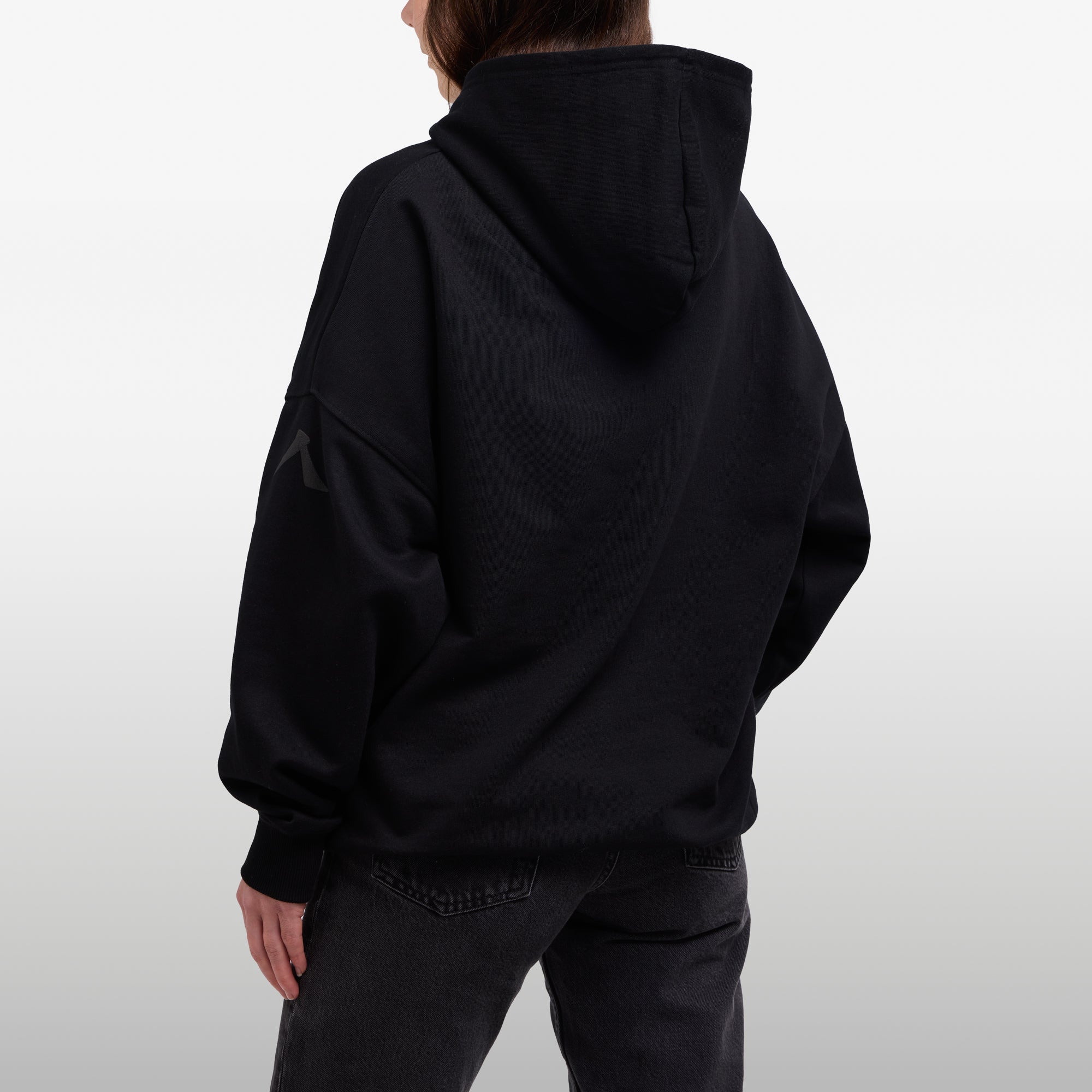 Unisex Hoodie Oversized – Organic H1 - Black