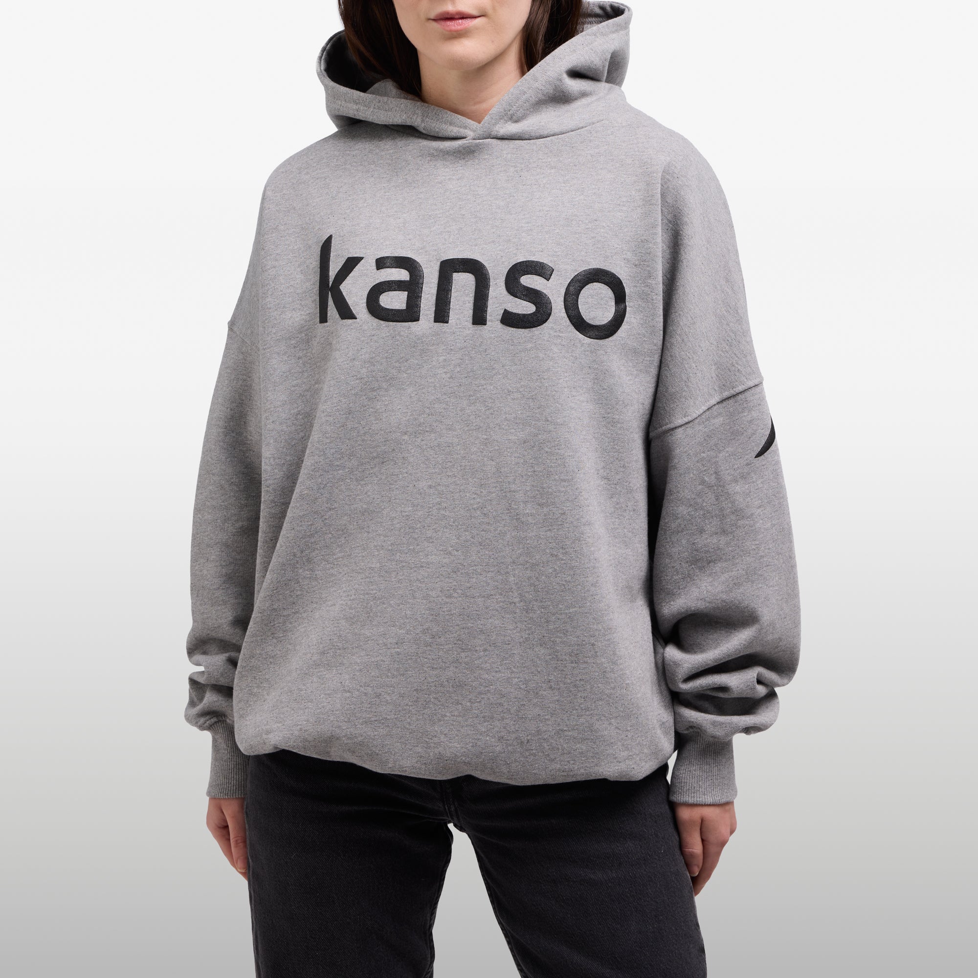 Unisex Hoodie Oversized – Organic H1 - Grey