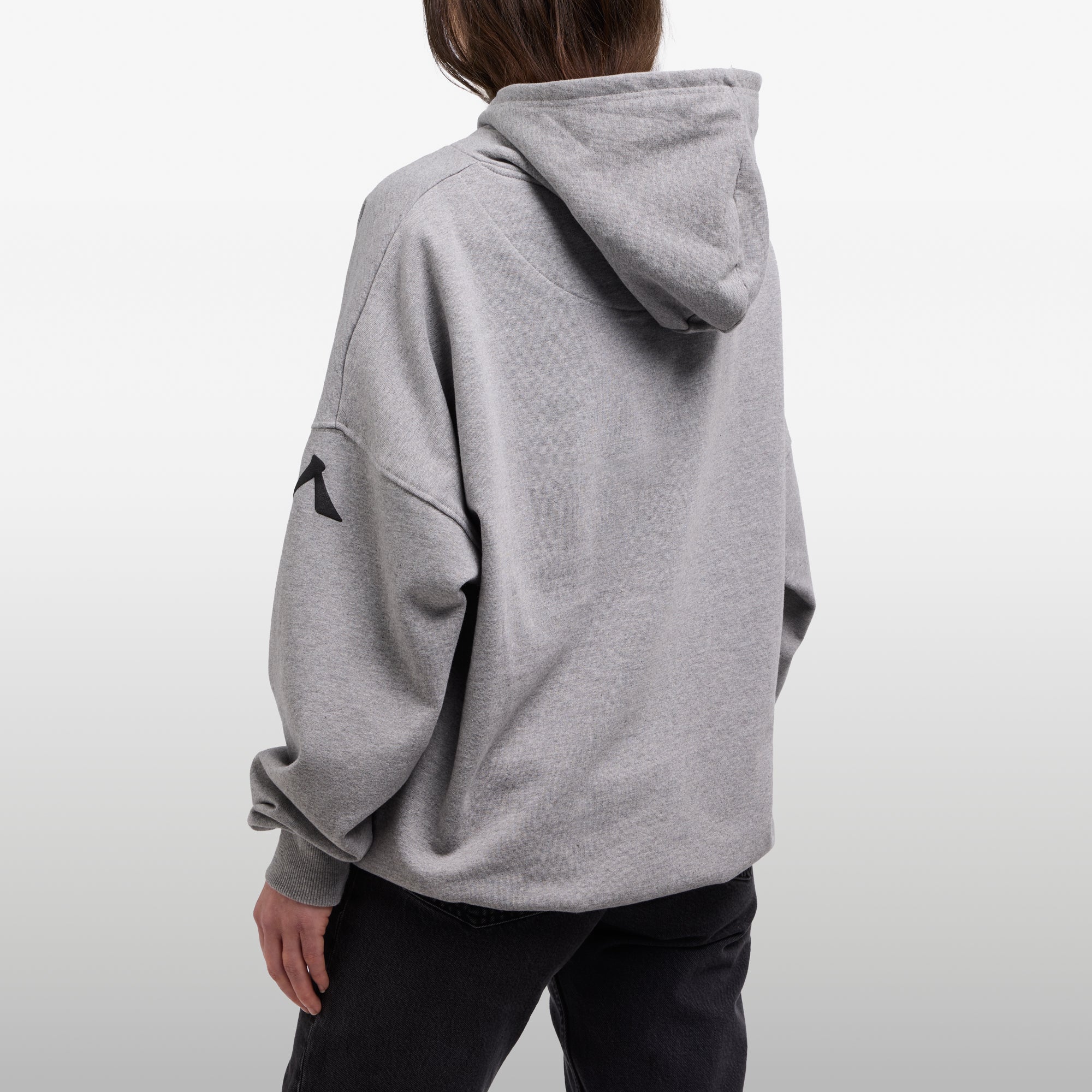 Unisex Hoodie Oversized – Organic H1 - Grey