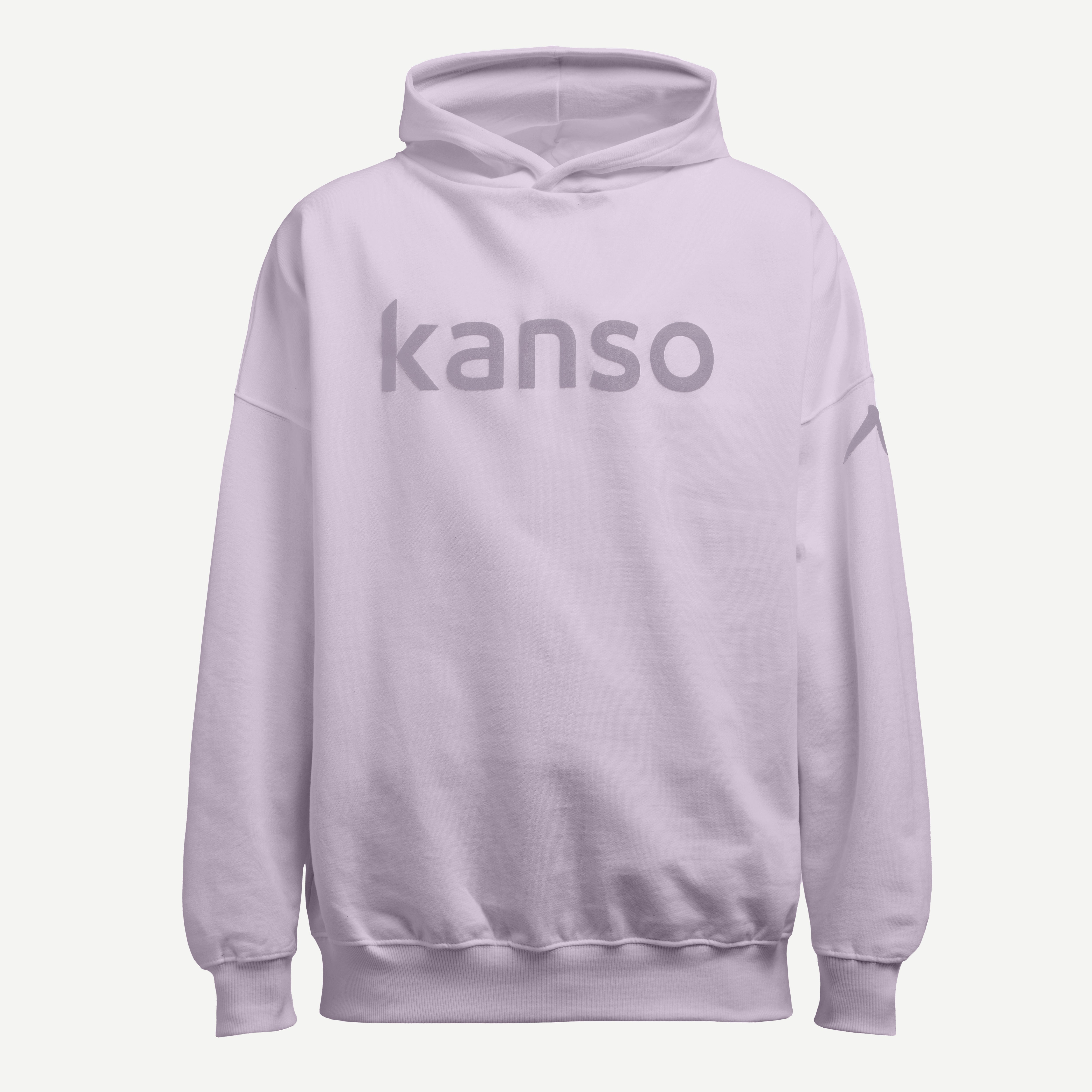 Unisex Hoodie Oversized – Organic H1 - Dusty Purple