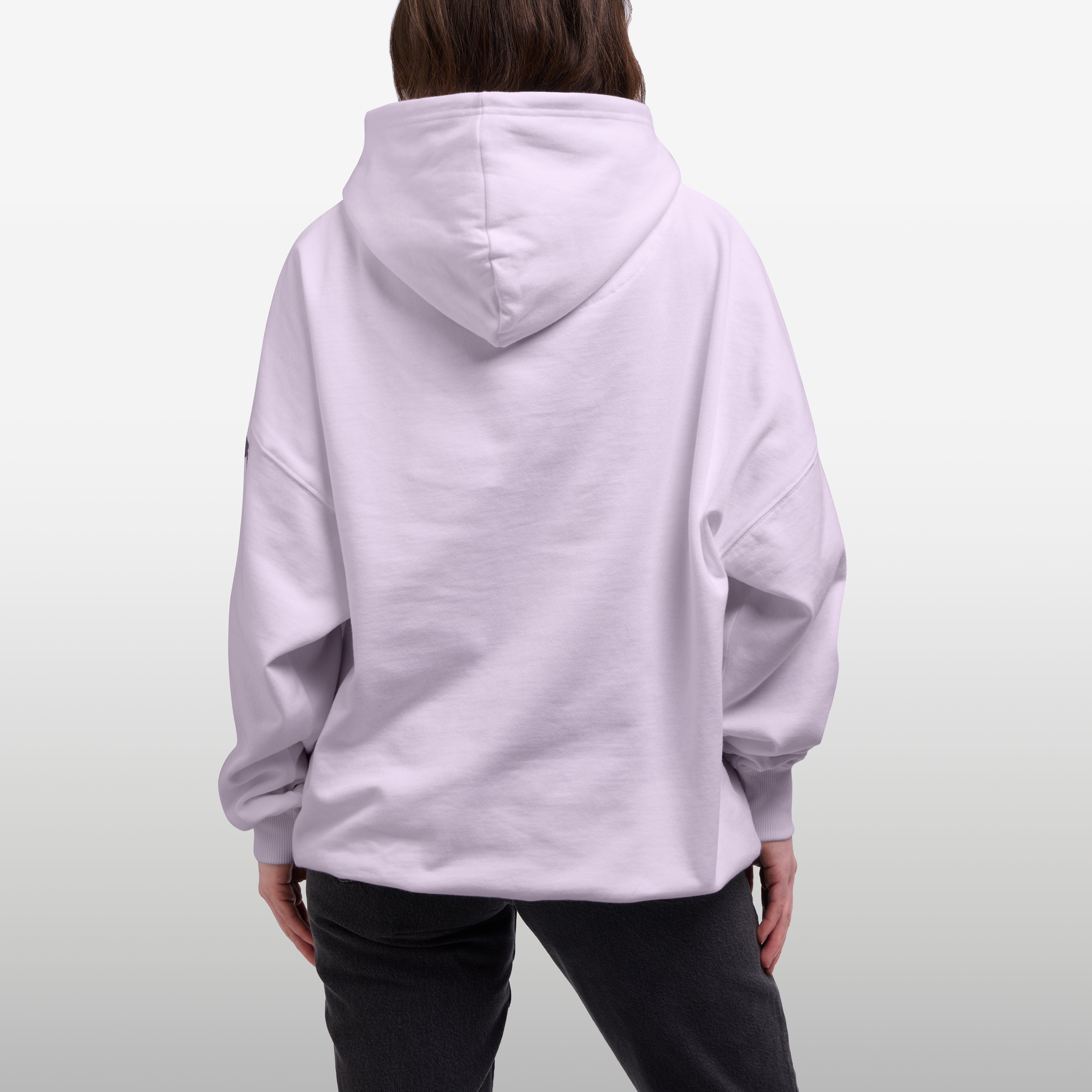 Unisex Hoodie Oversized – Organic H1 - Dusty Purple