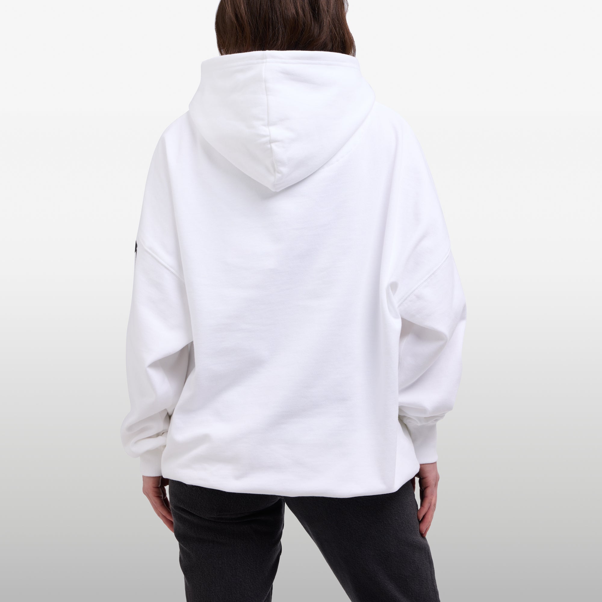 Unisex Hoodie Oversized – Organic H1 - White