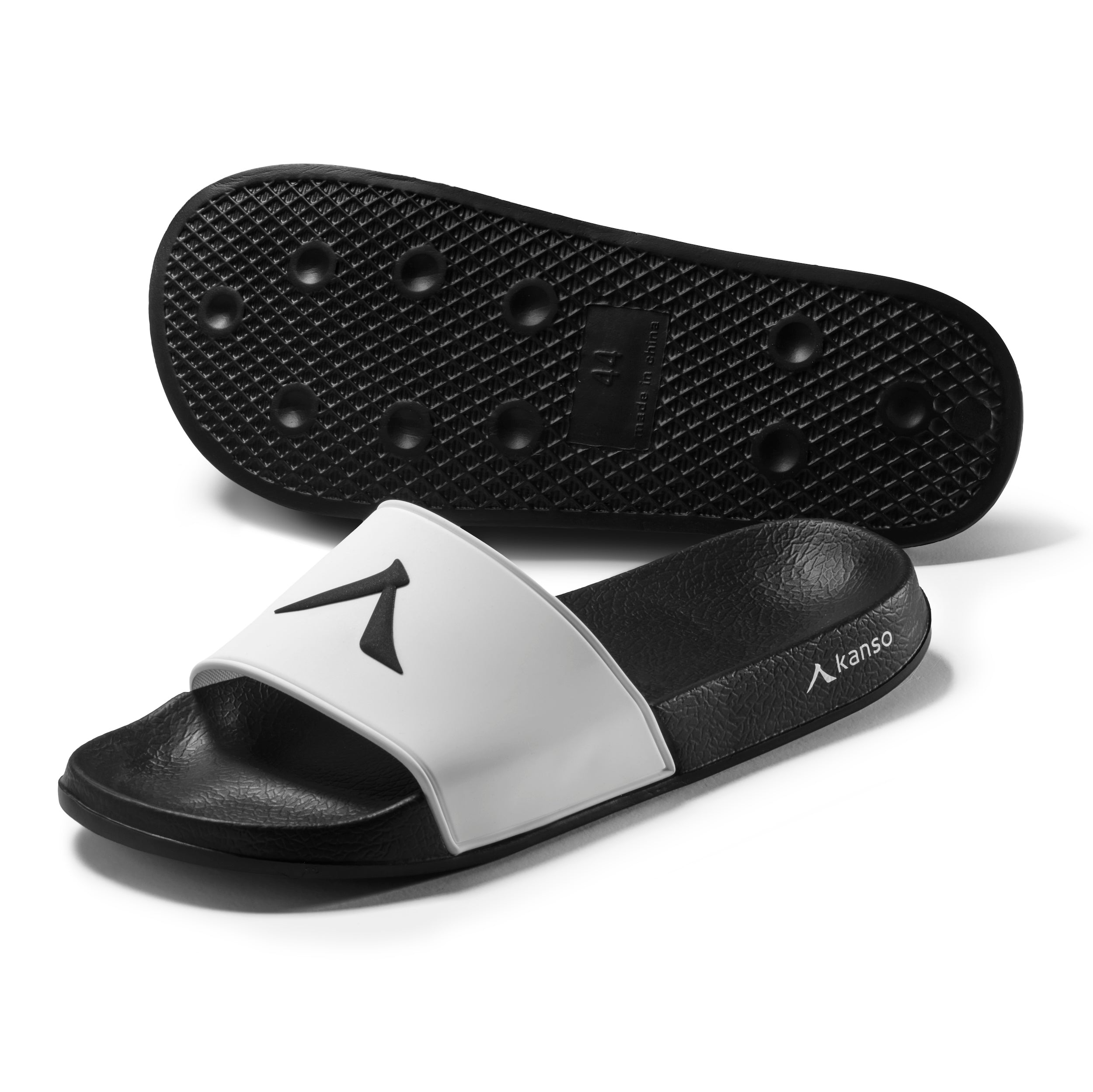 Signature slipper men - Black/White
