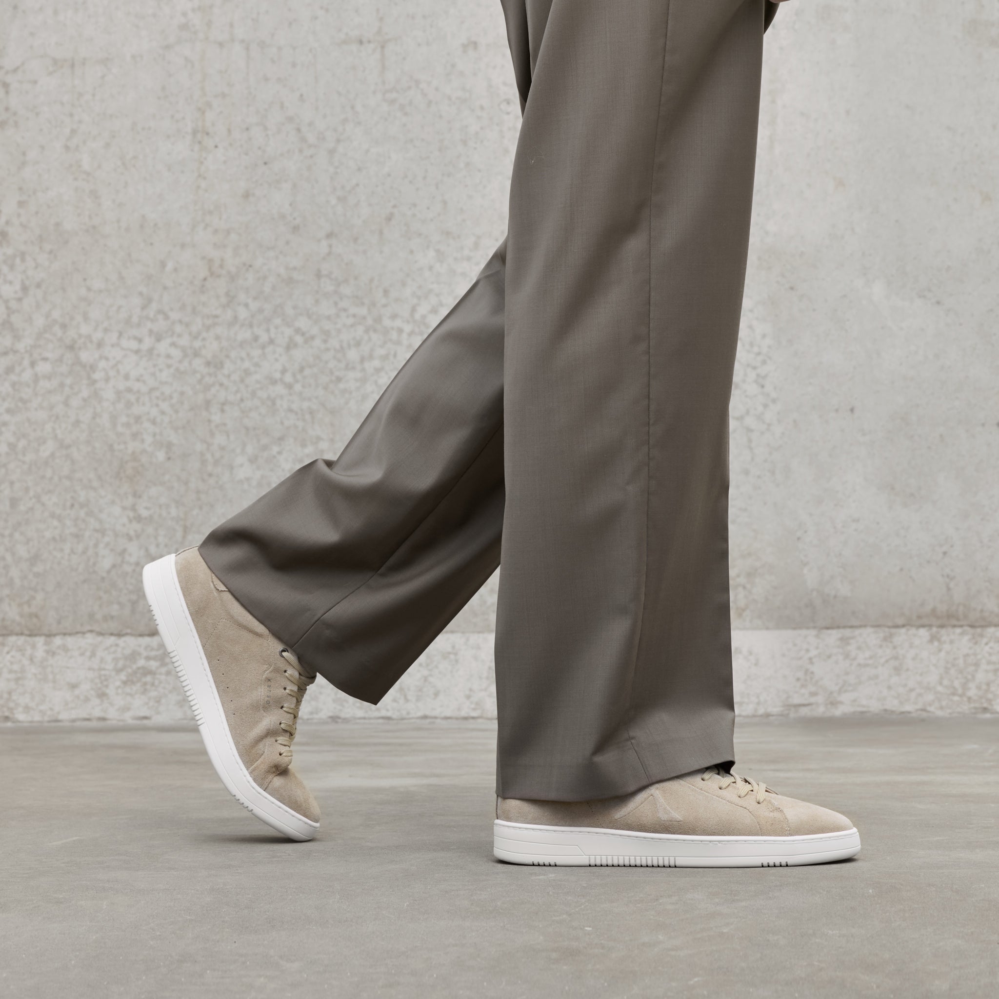 Braga Sneaker - Kaffe / Vit