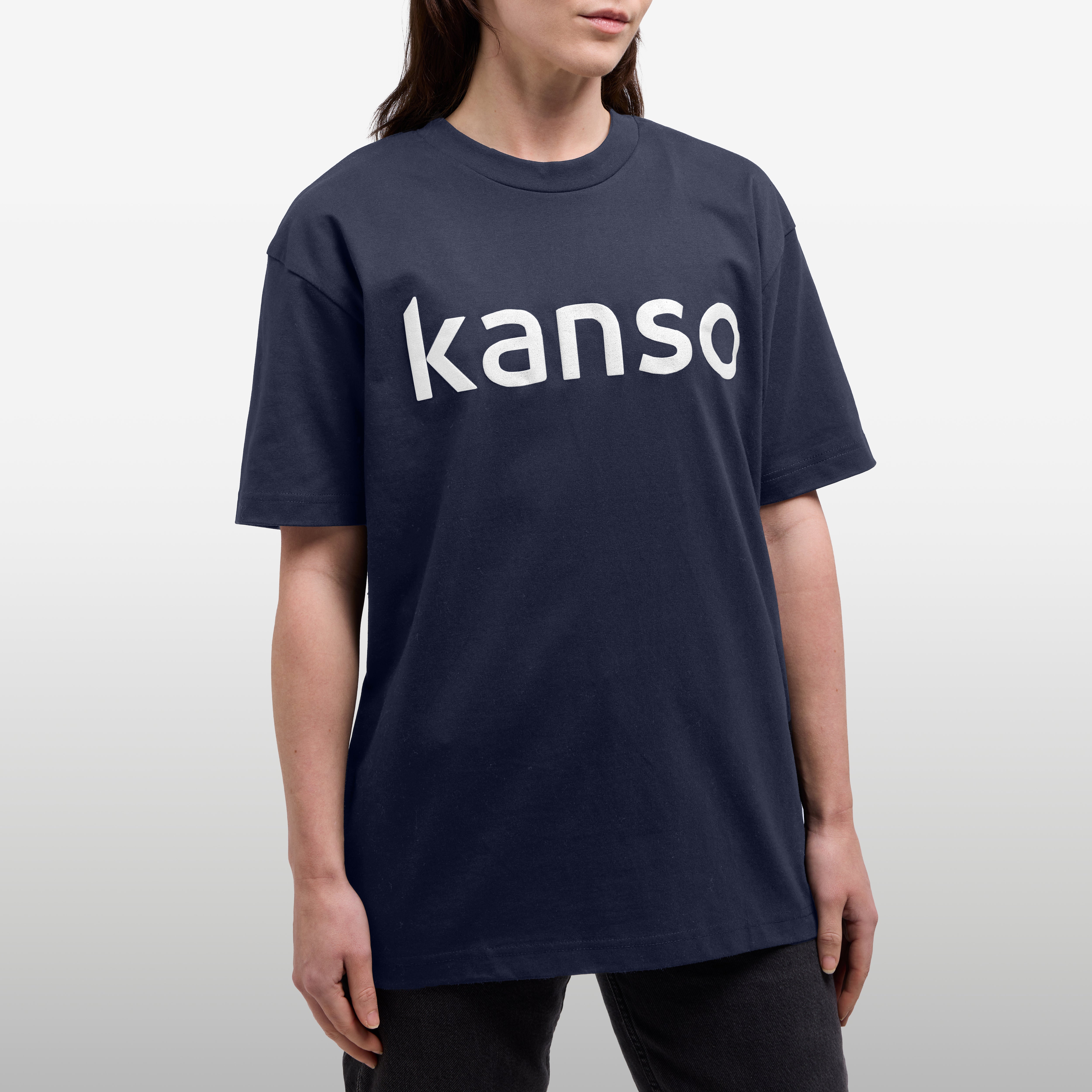 Unisex Tee - Oversized Fit - Navy