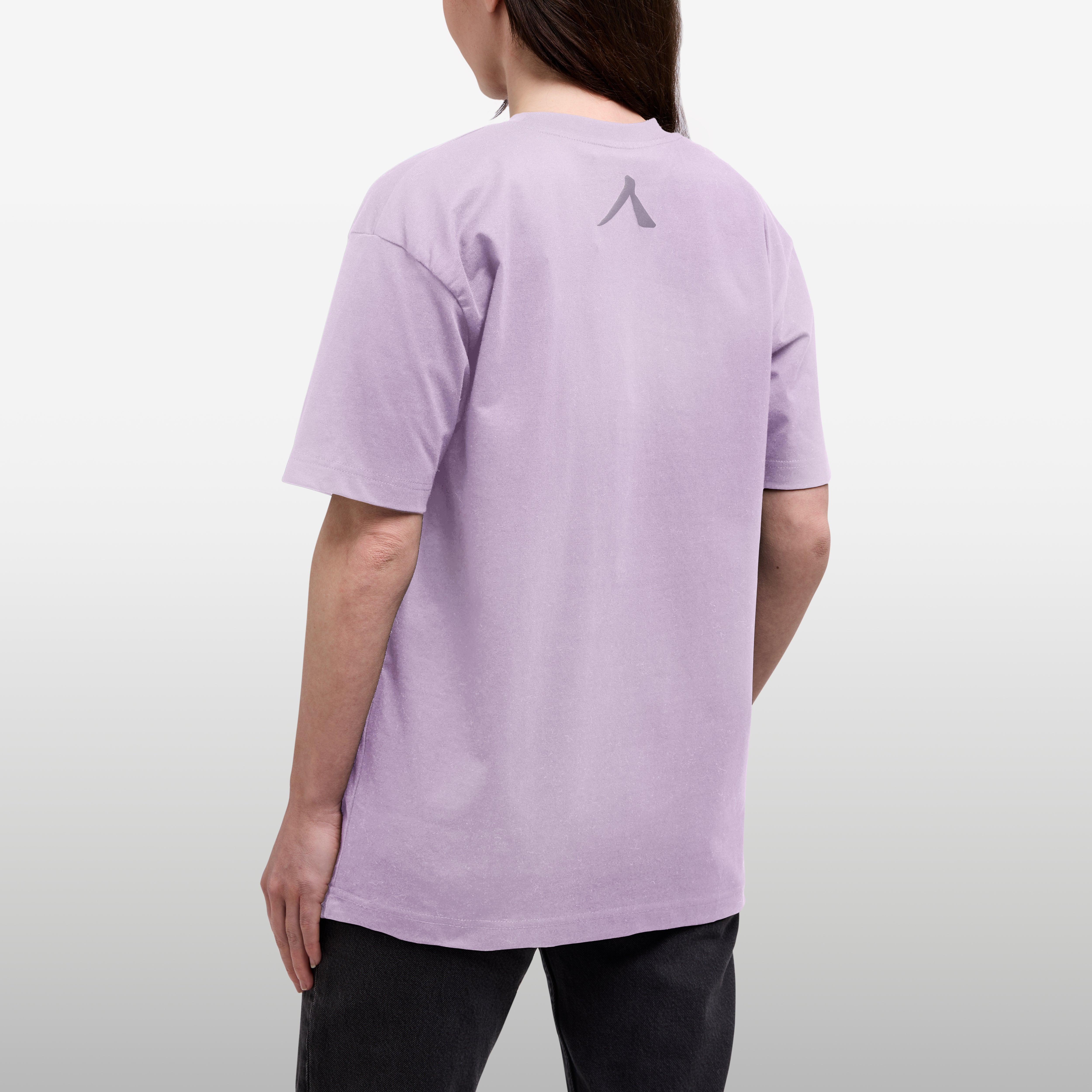 Unisex Tee - Oversized Fit - Dusty Purple