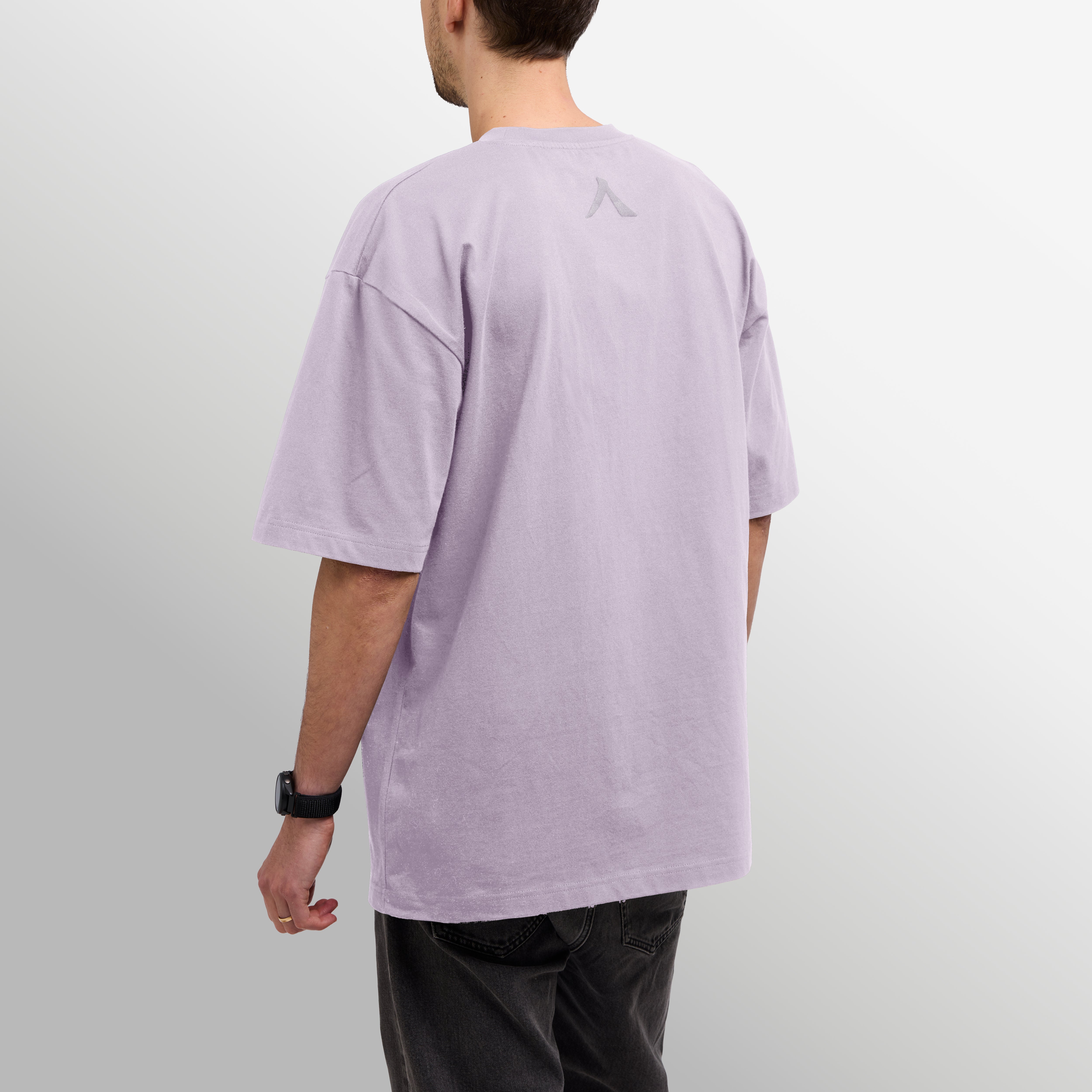 Unisex Tee - Oversized Fit - Dusty Purple