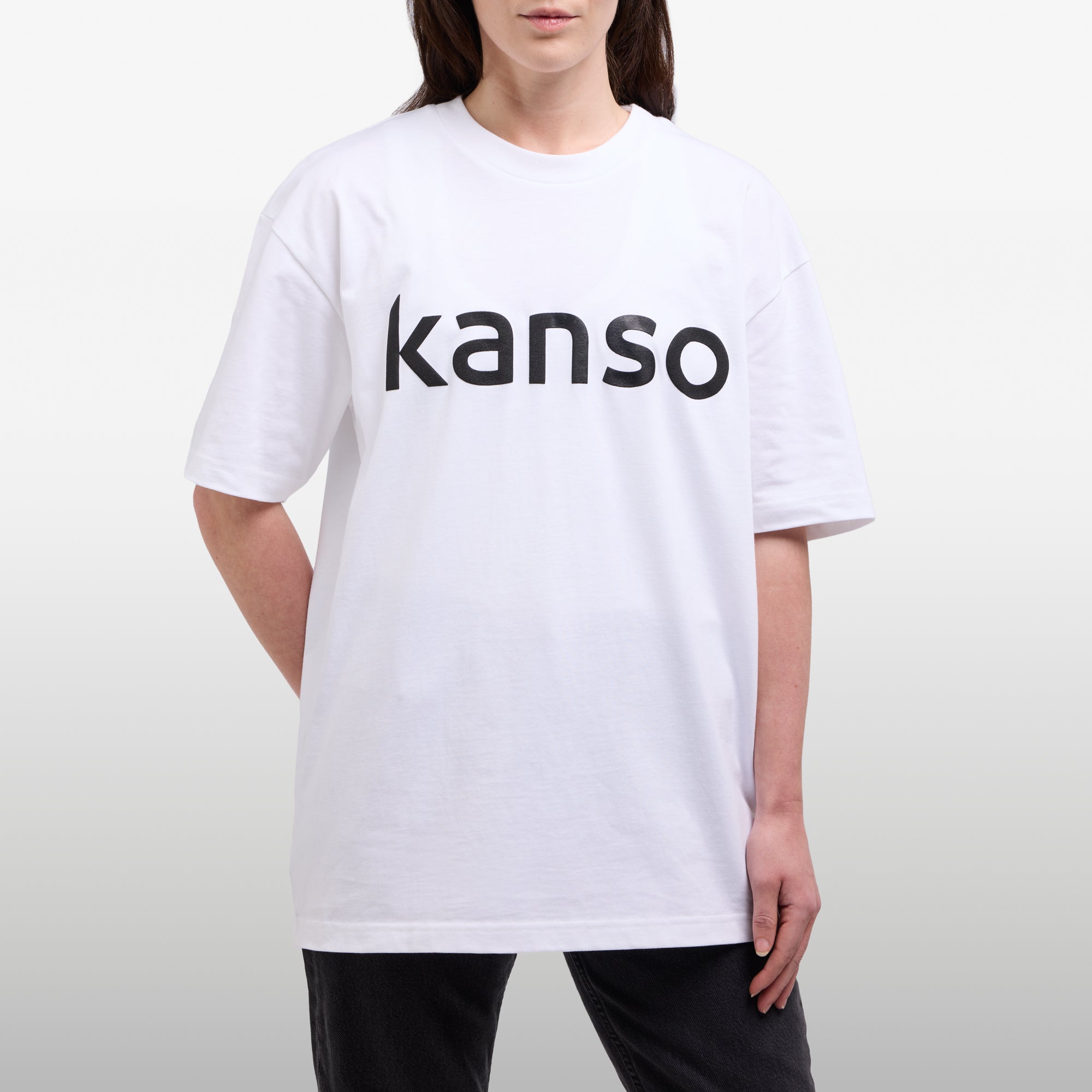 Unisex Tee Oversized – Organic T1 - White