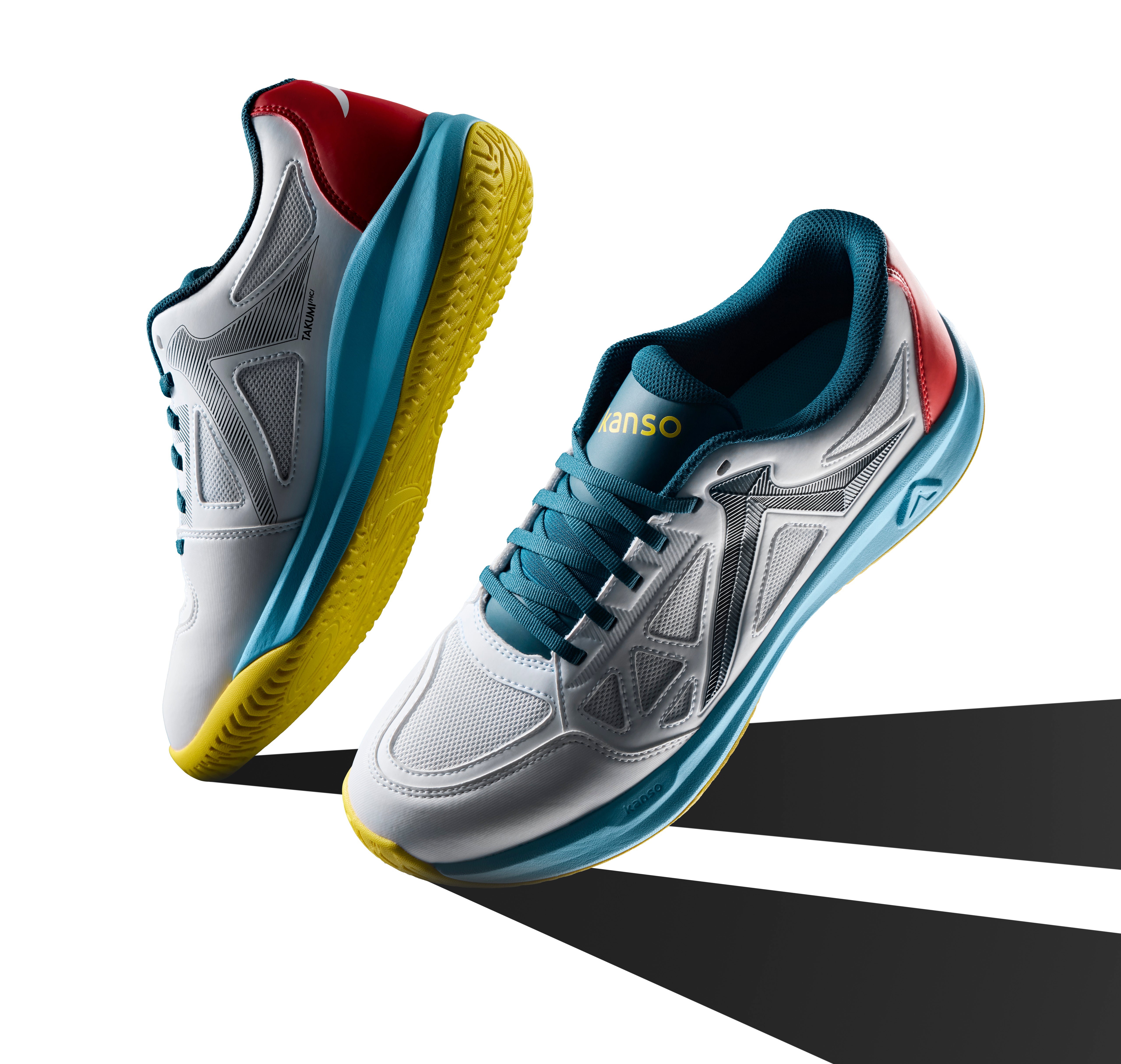 GUMP'S 『FORBIDDEN COURT』　4組(20点) Kanso Sports | Takumi hc - All Court White/Candy