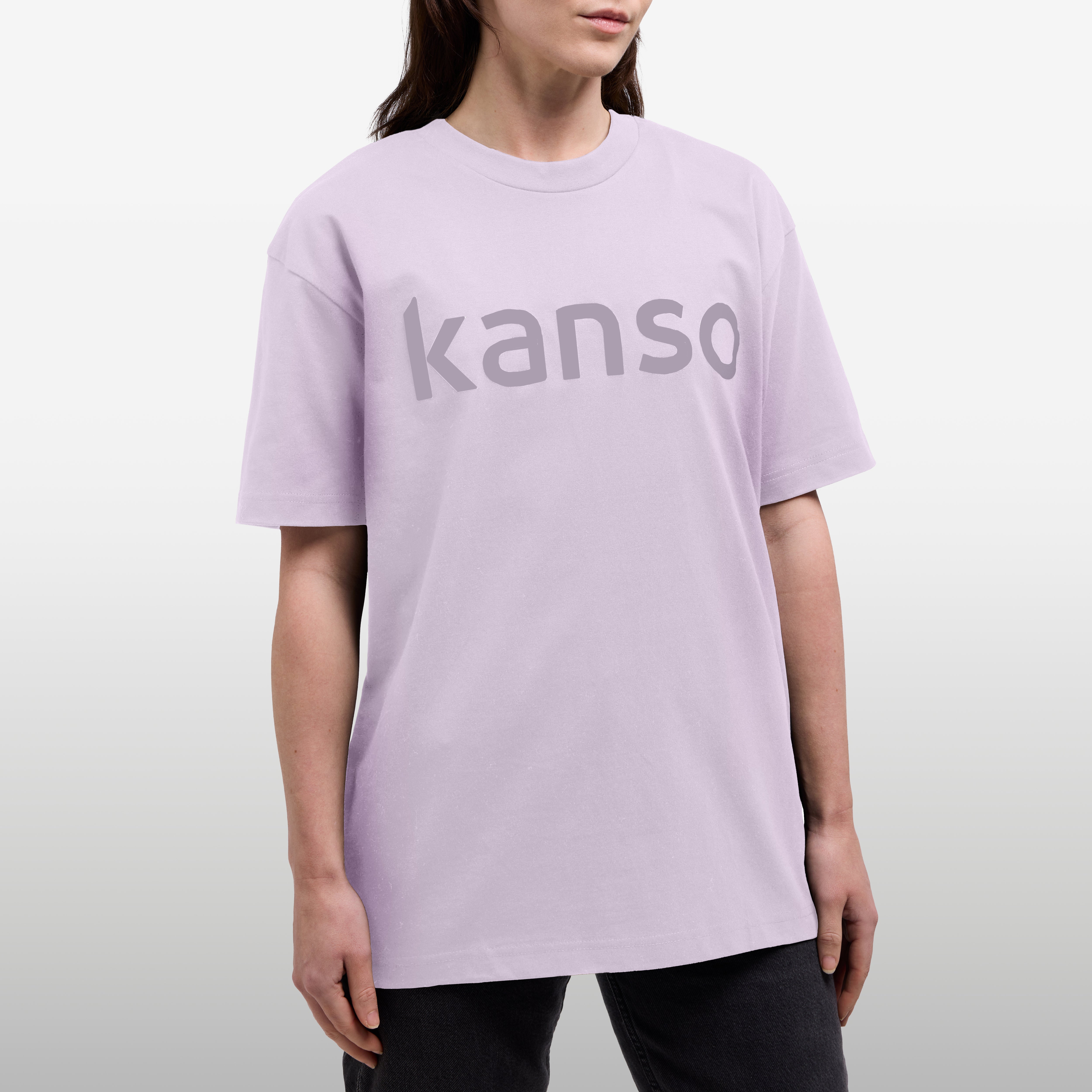 Unisex Tee - Oversized Fit - Dusty Purple