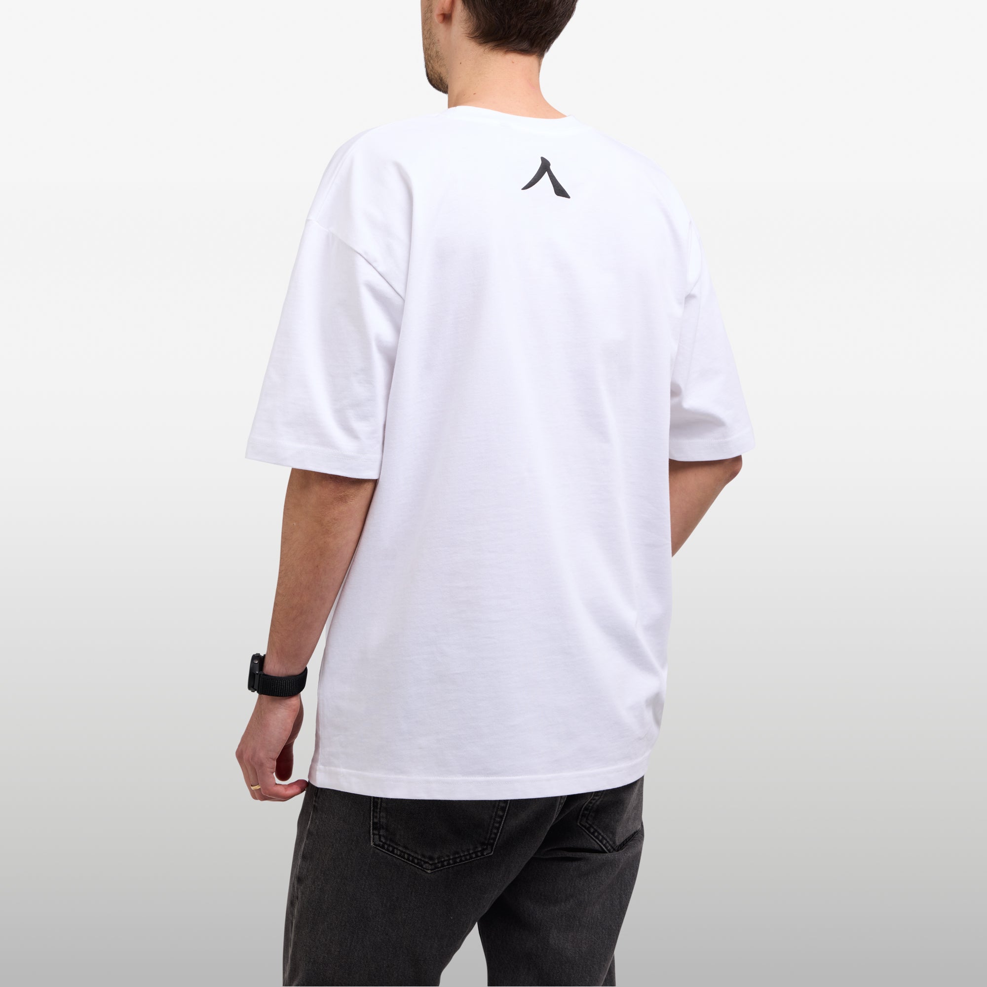 Unisex Tee Oversized – Organic T1 - White